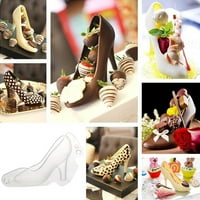 Kuhinjski dekor i potrepštine čistim cipelama s visokom petom Čokoladni kalup DIY TONE 3D Candy Loatling