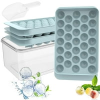 Ledeni kocke BPA Besplatna hrana fleksibilna ledena kocke kalup lako izdanje ledene kocke za višekratnu