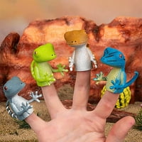 Geckosov set lutka za prste - Archie McPhee