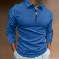 Košulja za muškarce Leisure Soild patentni košulja SOWN SOW down Bluza s dugim rukavima Torp Majica
