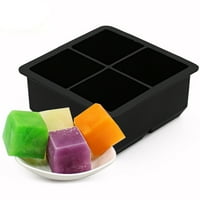 Xyer šupljina silikonska kvadratna oblika ledena kocki kalup za zamrzivač zamrzivač jelly alat