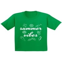 Newkward Styles Summer Vibes Youth Majica za odmor Dječje majice Summer Hawaiian majica Vacay Youth