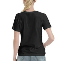 Pas mama Ženski grafički majica s modnim dizajnom - ljetne majice kratkih rukava za žene, slatke vrhove