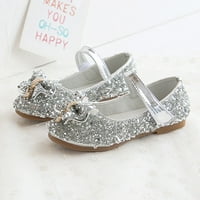 〖Roliyen〗 Toddler Cipele Toddler Sandale Bow cipele Crystal Kids Girls Princeze Neklizne cipele Modne bebe cipele
