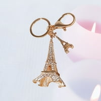 Retro Classic Eiffel Tower Privjesak za modne suveniri Pariz Tour Key Chains Vintage Key prsten Držač