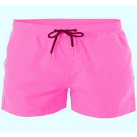 COLISHA muške ljetne hlače s mrežnim oblogom kratke hlače na plaži Čvrsta boja Trunks Klasična fit vježbala