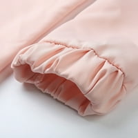 Kaput za žene casual solid boja labavi patentni patentni zatvarač izrez dugih rukava modni kardigan