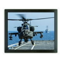 Apache helikopter 13 x16 uokvirena fotografija