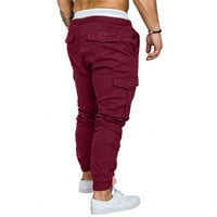 Ovecza Camo Cargo hlače za muškarce Jogger Ribolovne hlače za muškarce sa džepovima opuštene fit muške