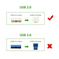 -Moje kompatibilne zamene USB kabla od 6ft USB za HP LaserJet Cp štampač