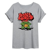 Tinejdžerski mutant ninja kornjača Mutant Mayhem - Baby Raph Graphic - Juniori idealna Flowy mišićna majica
