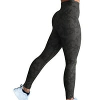 Zimske ruke obložene gamaše žene žene visoki struk kapris trčanje hlače Brze suhi sport joga hlače super