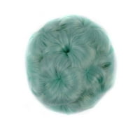 Multi boje neuredna valovita kovrčava ekstenzije za kosu klipni cvijeće UVDO Ponytail Hair