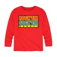 Rock 'em Sock' em - Rock 'Em Sock' EM Logo - Grafička majica dugih rukava i mlade