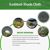 Sunblock 70% Tkanina za sunčanje Neto Otporna na UV, Vrtna nijansa mrežaste tkanine za popločani dio