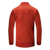 Akiigool muški džemperi Pulover muške zimske modne modne tipke za dugi rukav upleteni džemperi