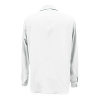 Duljina tunike Košulje za žene za žene Ženske majice UPF 50+ Sunce dugih rukava Vanjsko hladno suho