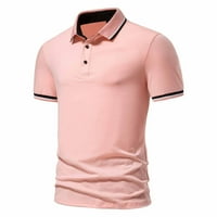 CLlios polo majice za muškarce Slim Fit Short rukavi Majice od punog ljeta modni golf majice Okrenite poklone košulje na ovratniku za muškarce