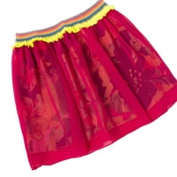 Djevojke povlače na cvjetnu šifon suknju, veličine: xxs - xl