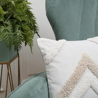 Boho Neutral Dekorativni jastučni navlake - tkani tufted jastučnica s resičkim jastukom za jastuk za