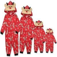 Božićna porodica Pajamas Podudarni setovi za odrasle Kids Baby Sleepwear Noćna odjeća Poklapanje za