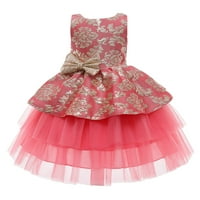 B91XZ Princess prerušiti se odjeću za djevojčice haljina za djevojke djeca princeza rođendan bowknot