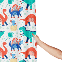 Dinosaur crtani tuš za tuširanje set za zavjese za uređenje kućnih dekora sa Grommets i kuke za zavjese
