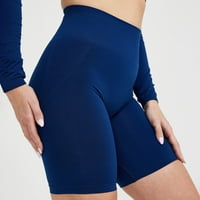 Booker Ženske bešavne kratke hlače visoke struke Bikerske kratke hlače Yoga vježba kratke hlače