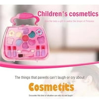 Cara Lady Pretredy Play Cosmetic Makeup Igrački set komplet za djevojčice Dječje ljepote igračke višebojne