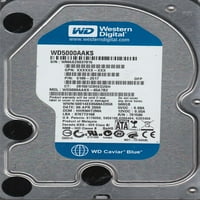 WD5000AAKS-65A7B2, DCM Hhrnht2MA, Western Digital 500GB SATA 3. Tvrdi disk