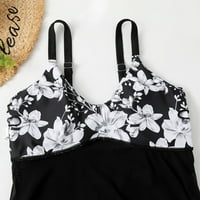 Efsteb Womens kupaći kostimi, bikini setovi za žene čišćenje trendy print Split kupaći kupaći kostim