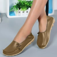 Ženske prozračne čipke up cipele stanovi casual cipele tenisice za žene trendi zelena 42