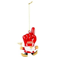 San Francisco 49ers Fan Gnome Ornament