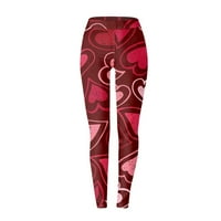 Yoga gamaše hlače za žene čišćenje ljeto modnog modnog srčanog prodaja za ispis visokog elastičnih struka
