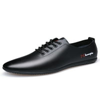 Daeful Muškarci Flats Business Haljine Tenisice Udobne casual cipele Muške prozračne lagane čipke Up