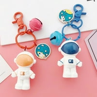 Tinksky Predivan lutke astronauta zvona zvona zvone vešajući ukras za ključeve za automobilsku torbu