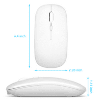 Bluetooth miš, punjivi bežični miš za allview a nano plus Bluetooth bežični miš dizajniran za laptop