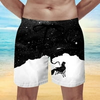 Corashan Hlače za plažu Muške tiskane kratke hlače nove tropske havajske plaže modne prozračne ležerne