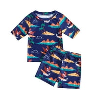 Dječaci kupaći kostim ljetni mali dječaci Djevojke Crtani Dinosaur je tiskao dva kupaći kostim kupaći