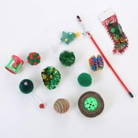 Božićne ljubimce Interaktivne igračke Poklon Poklon Plush Rat Candy Mylar Lopls