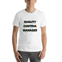 Upravitelj kontrole kvalitete Zabavni stil kratkih rukava pamučna majica majica u nedefiniranim poklonima