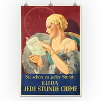 Elida Creme Vintage poster C
