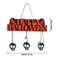 Bicoasu Halloween Dekoracija Halloween skelet Spider Viseći ukras ukras