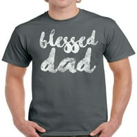 Majica blagoslovljenog tata za muškarce - s L XL 2XL 3xl 4xl 5xl - Day Očev poklon grafički tee