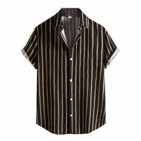 Top bluza Ljetna muška modna etnička kratka rukava casual tiskarska majica havajske majice