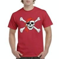 - Muška majica kratki rukav - Jolly Roger Skull & CrossBones