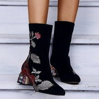 Ženske cipele s potpeticama - božićne čizme za božićne čarape za žene vintage zimske čizme za žene čišćenje