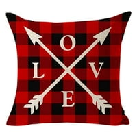 Valentinovo bezsebne jastuk jastuk za lutke Sofa bacač bacač Cushion Cover Decor Decor