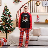 Xmarks Usklađivanje porodične pidžame Postavi Božić PJS za spavanje za spavanje za spavanje tiskane