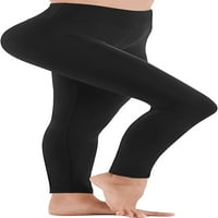 Visoka vunena stakla za žene vježbanje vuče sa unutrašnjim džepom joga hlače za žene